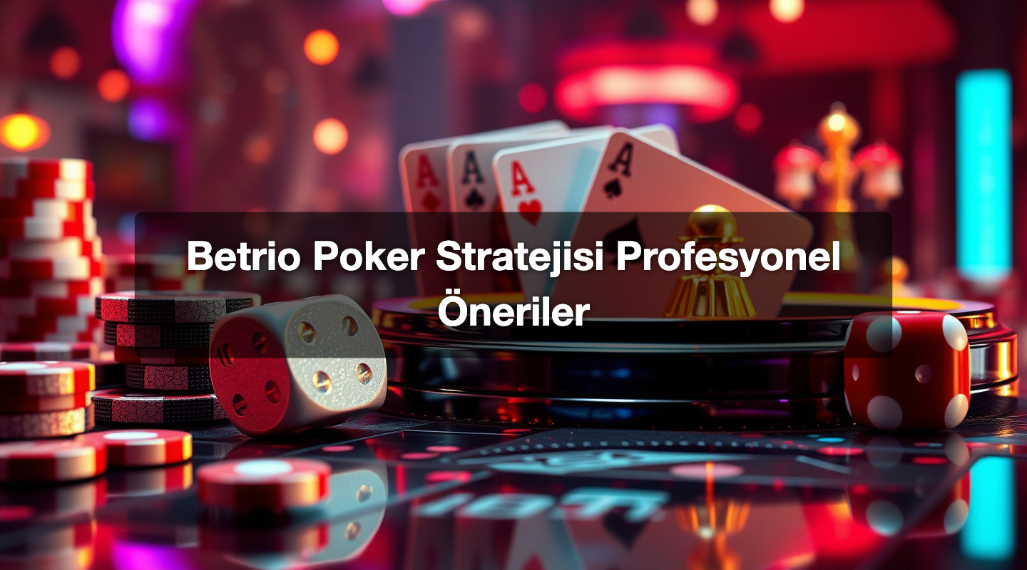 Betrio Poker Stratejisi Profesyonel Öneriler
